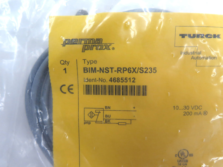 Turck BIM-NST-RP6X/S235 Magnetic Field Sensor - Advance Operations