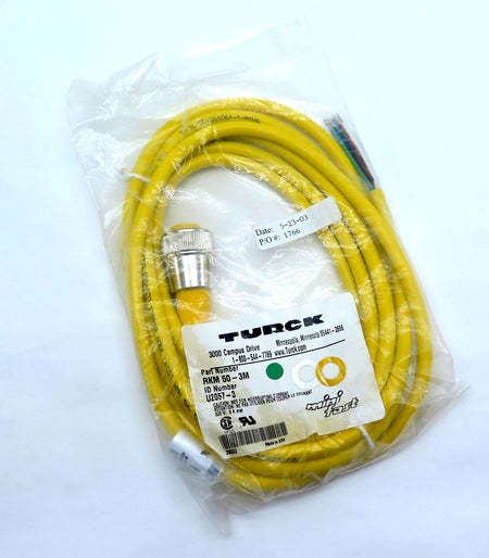 Turck RKM 50-3M / U2057-3 Cordset & Connector - Advance Operations
