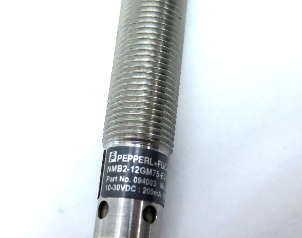 Pepperl+fuchs NMB2-12GM75-E2-FE-V1 Proximity Sensor - Advance Operations