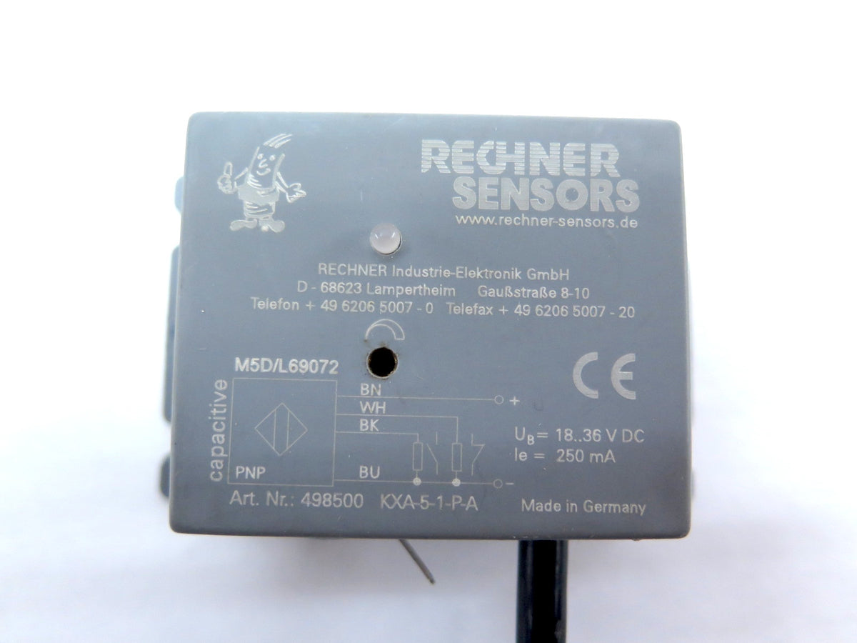 Rechner 498500 / KXA-5-1-P-A Capacitive Sensor - Advance Operations