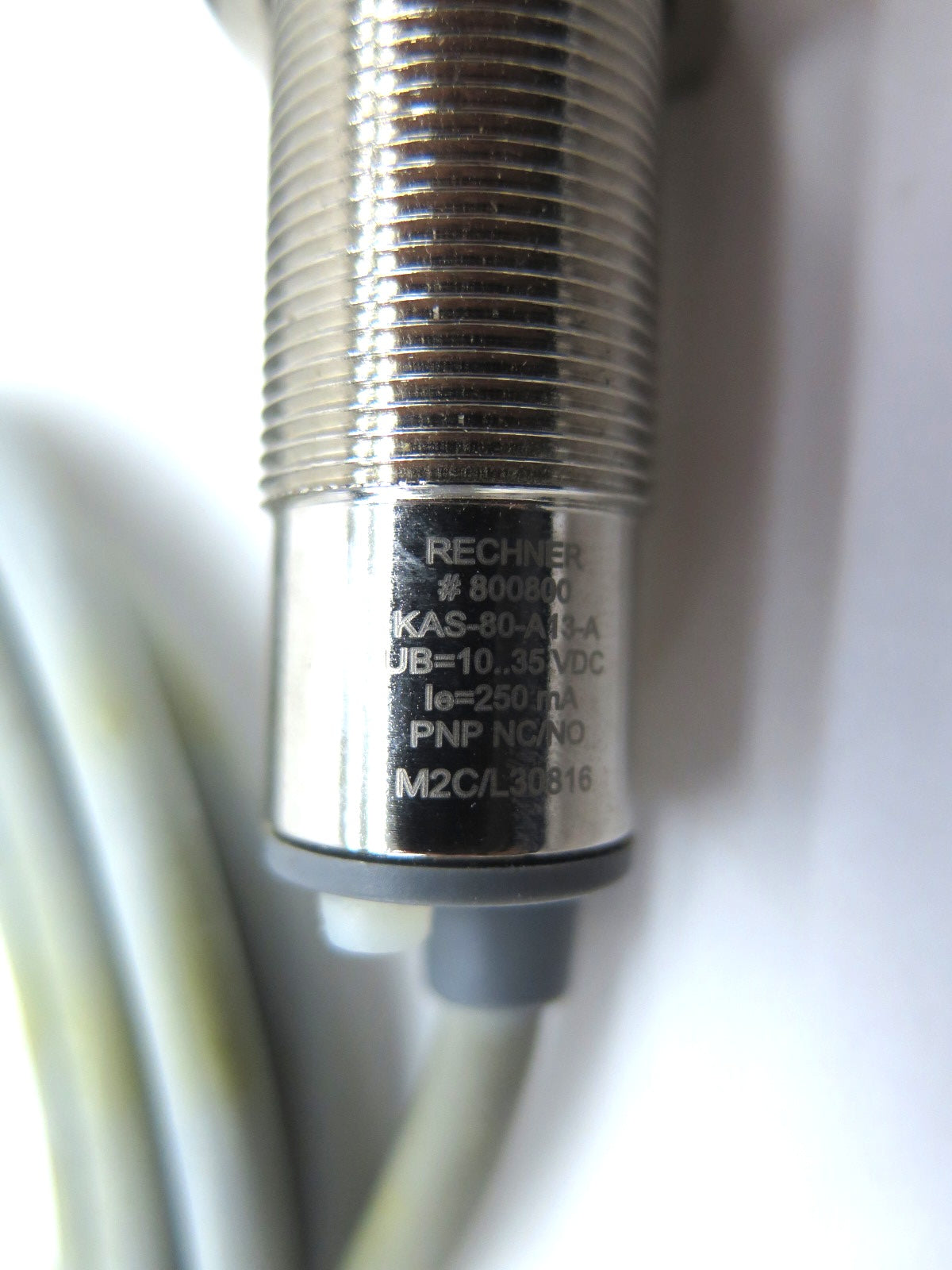 Rechner KAS-80-A13-A Capacitive Proximity Sensor - Advance Operations