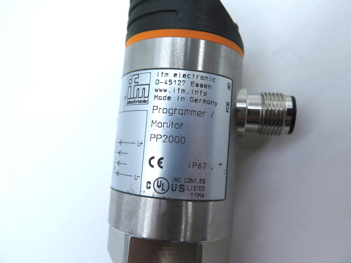IFM PP2000 / PP-2000 Programmer Monitor - Advance Operations
