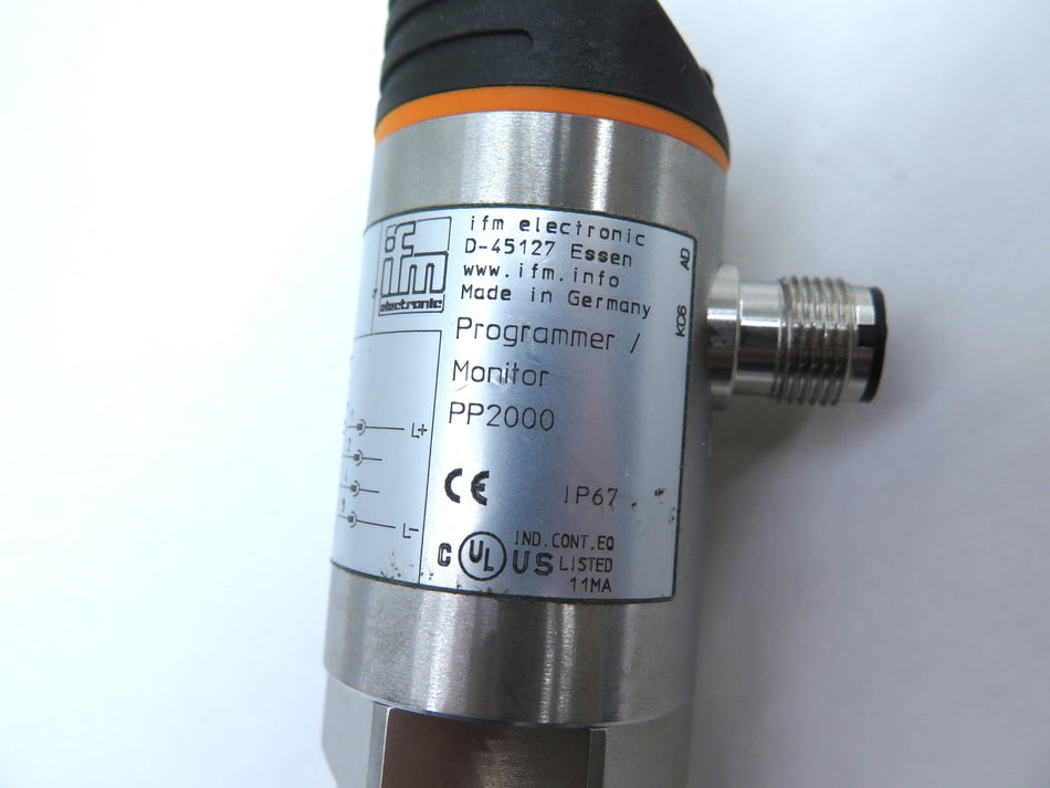 IFM PP2000 / PP-2000 Programmer Monitor - Advance Operations