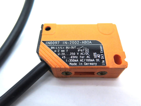 IFM IN0097 IN-2002-ABOA Proximity Switch - Advance Operations