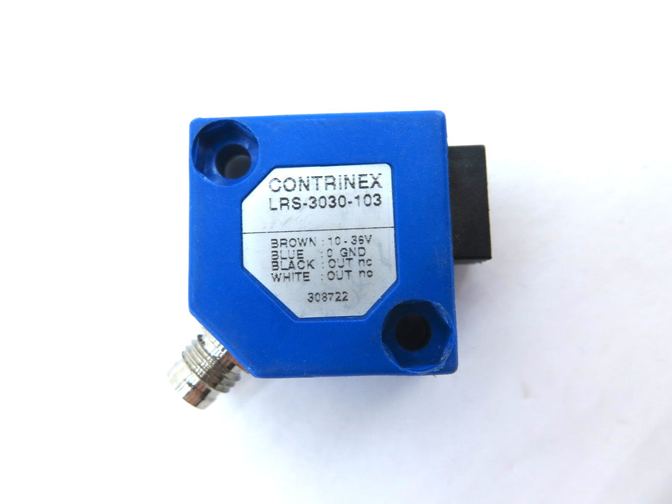 Contrinex LRS-3030-103 Fiber Optic Sensor - Advance Operations