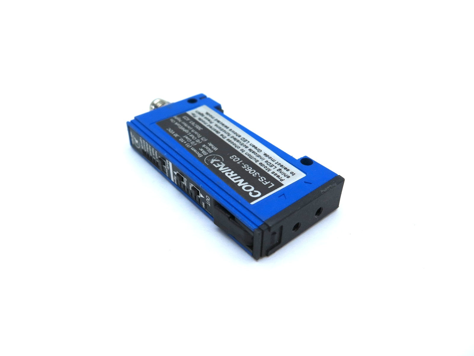 Contrinex LFS-3065-103 Fiber Optic Sensor - Advance Operations
