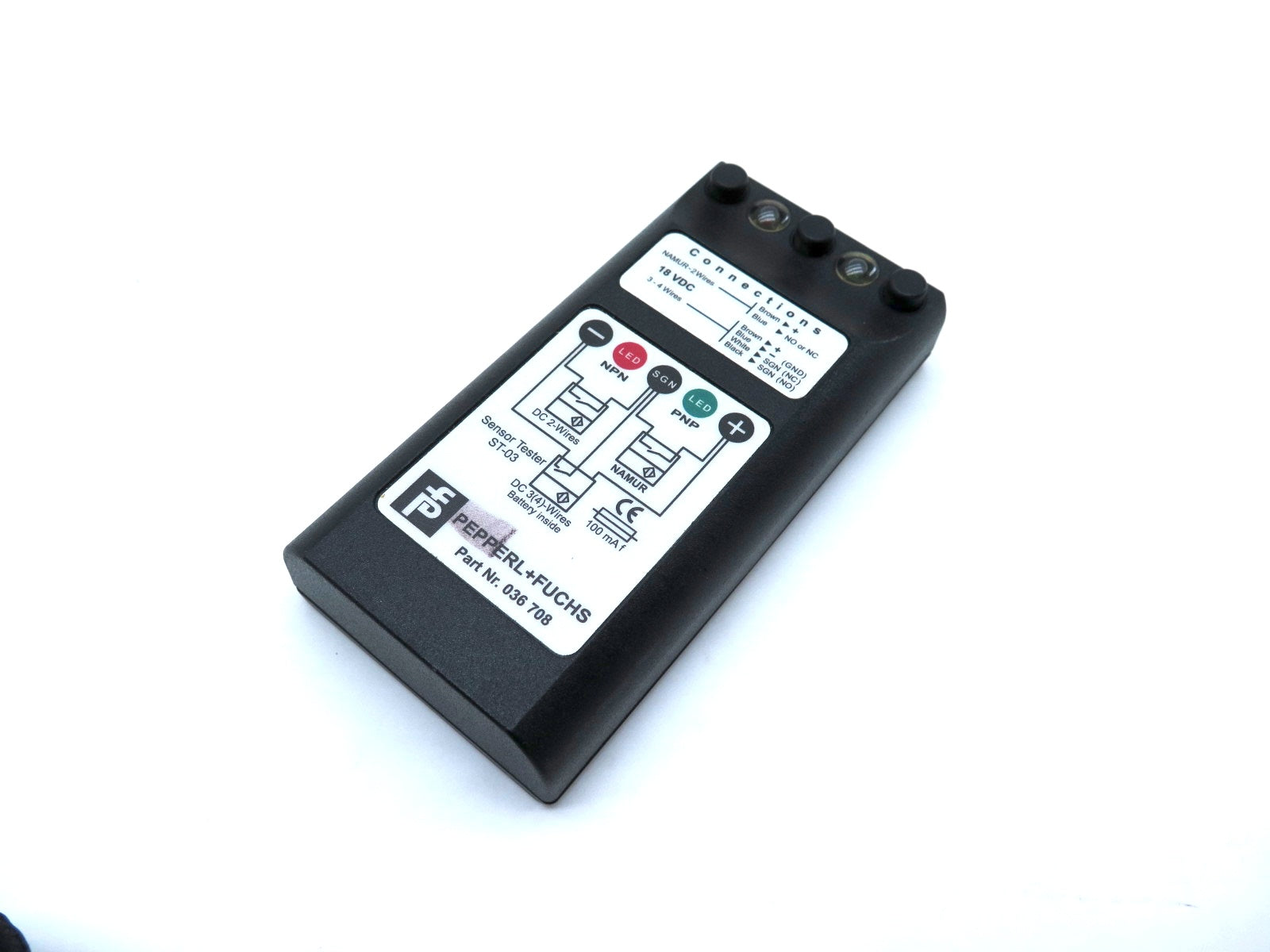 Pepperl + Fuchs 036 708 Sensor Tester 18Vdc | Advance Operations