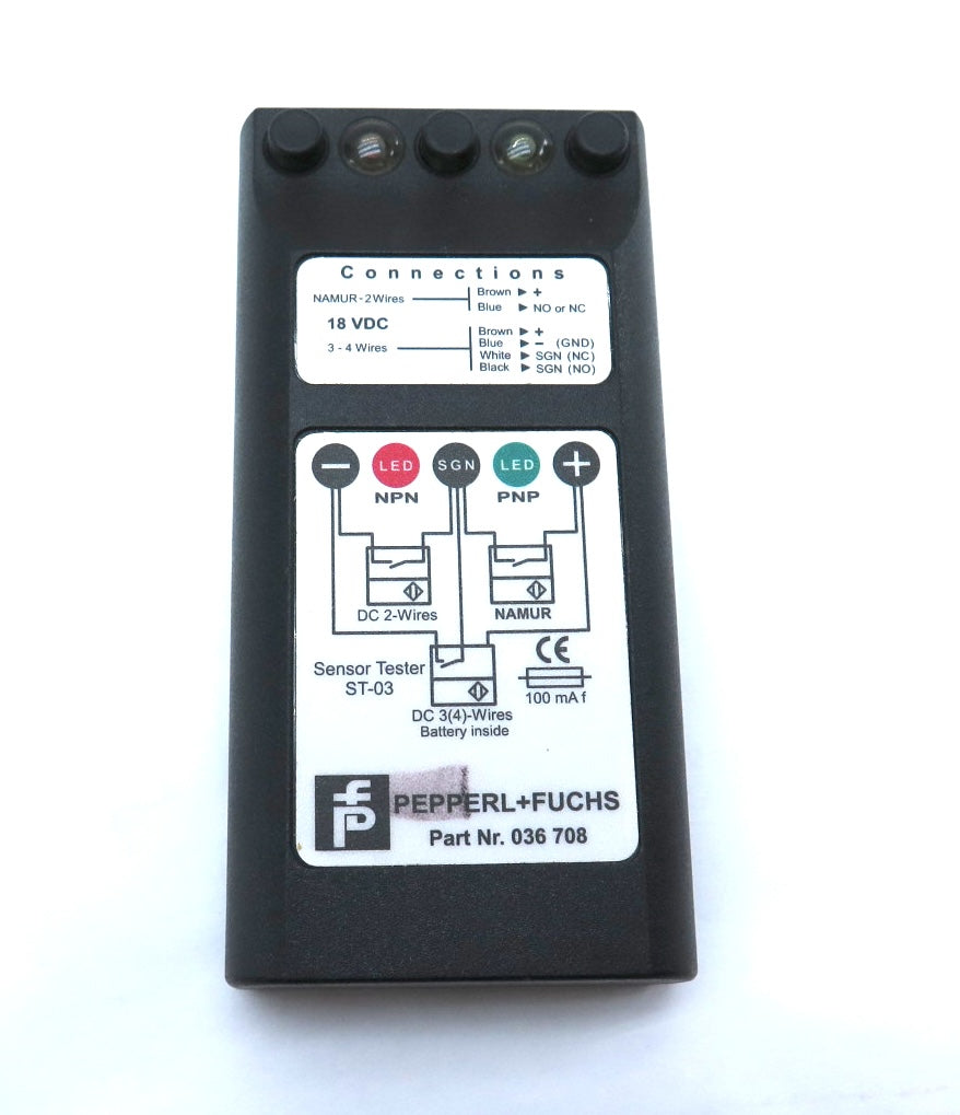 Pepperl + Fuchs 036 708 Sensor Tester 18Vdc | Advance Operations