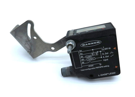 Banner LE550UQ Displacement Laser Sensor 12-30VDC - Advance Operations