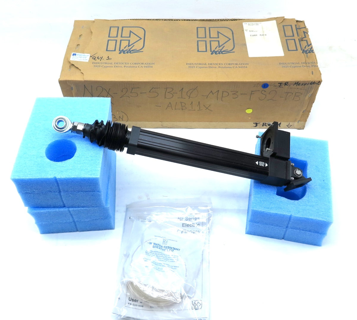 IDC N2X-25-5B-10-MP3-FS2-PB-ALB11X Electric Cylinder - Advance Operations