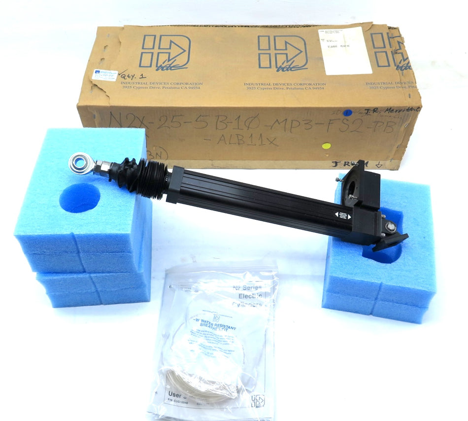 IDC N2X-25-5B-10-MP3-FS2-PB-ALB11X Electric Cylinder - Advance Operations