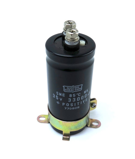 Nippon Chemi-Con 33000uF Capacitor SME 85C MK 35V MINT Condition 77D808 - Advance Operations