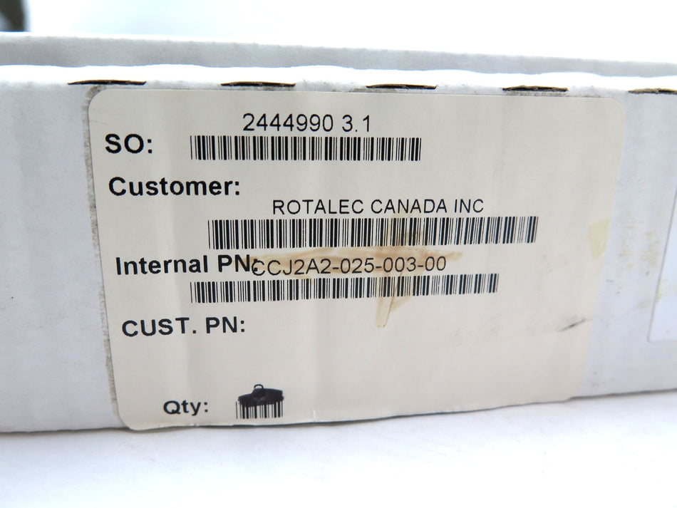 Kollmorgen CCJ2A2-025-003-00 Servo Cable 3M Length Hybrid Cable AKD - Advance Operations