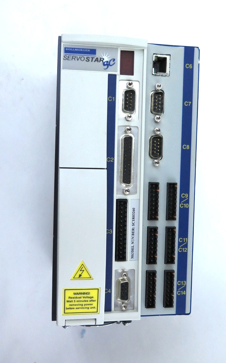 Kollmorgen SC1R03260 ServoStar Axis Controller Servo Drive - Advance Operations