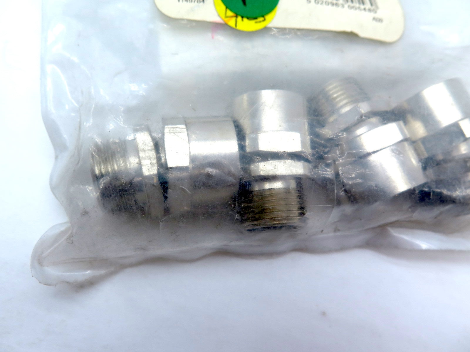 Adaptaflex SB20/M20/A Conduit Fitting M20 Male Thread 2mm Braided LOT OF 4 - Advance Operations