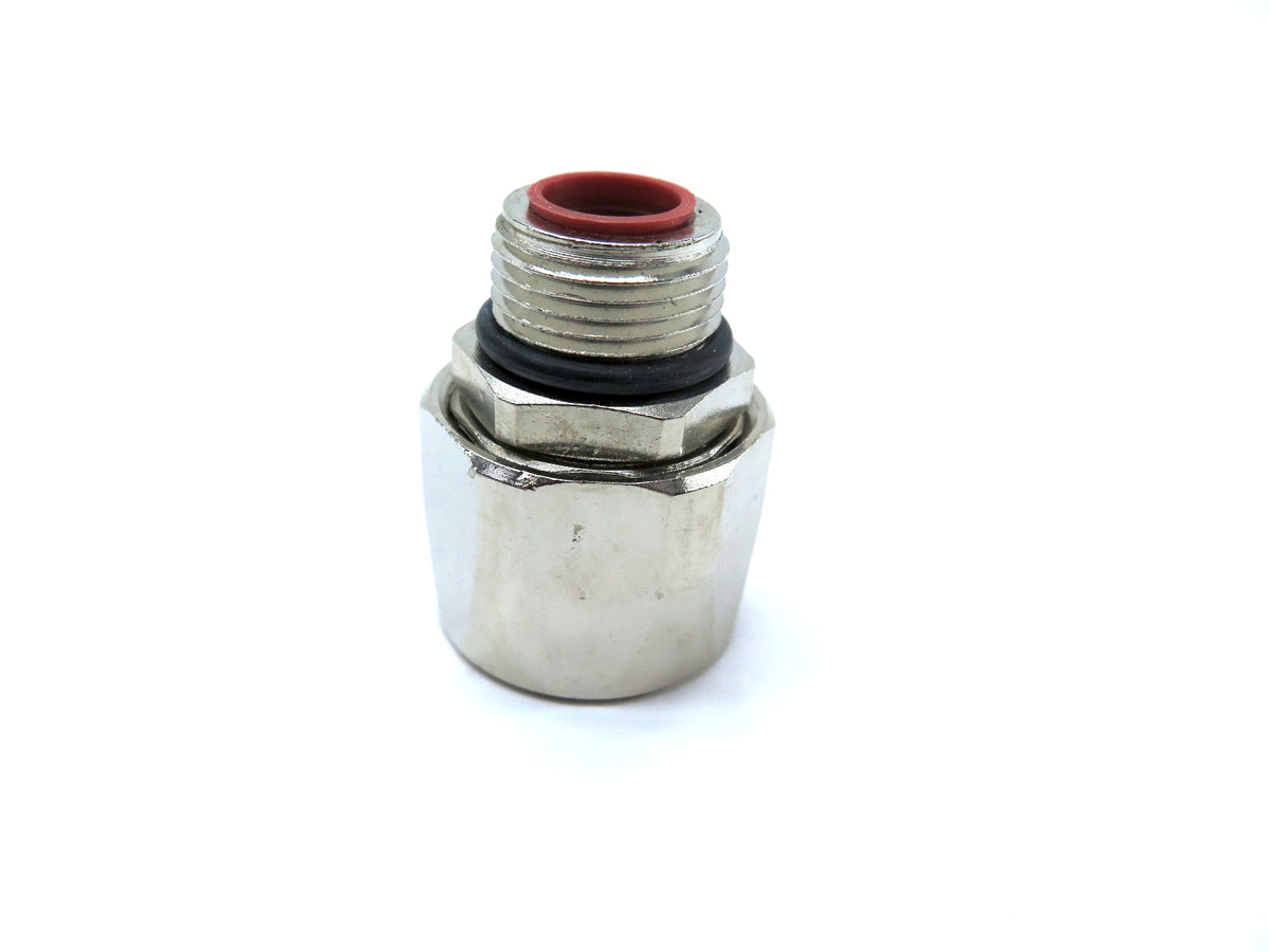 Adaptaflex SPLB16/M20/A Braided Liquid Tight Fitting M20 Male Thread 16mm - Advance Operations