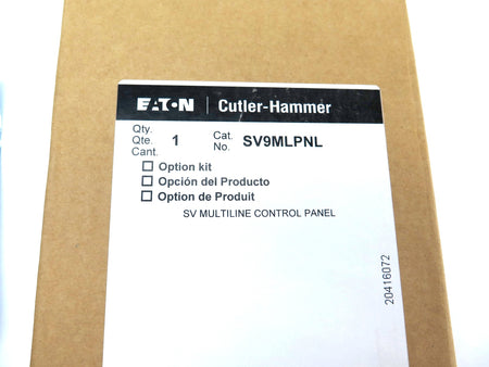 Eaton / Cutler-Hammer SV9MLPNL Multiline Control Panel SV USED MINT CONDITION - Advance Operations
