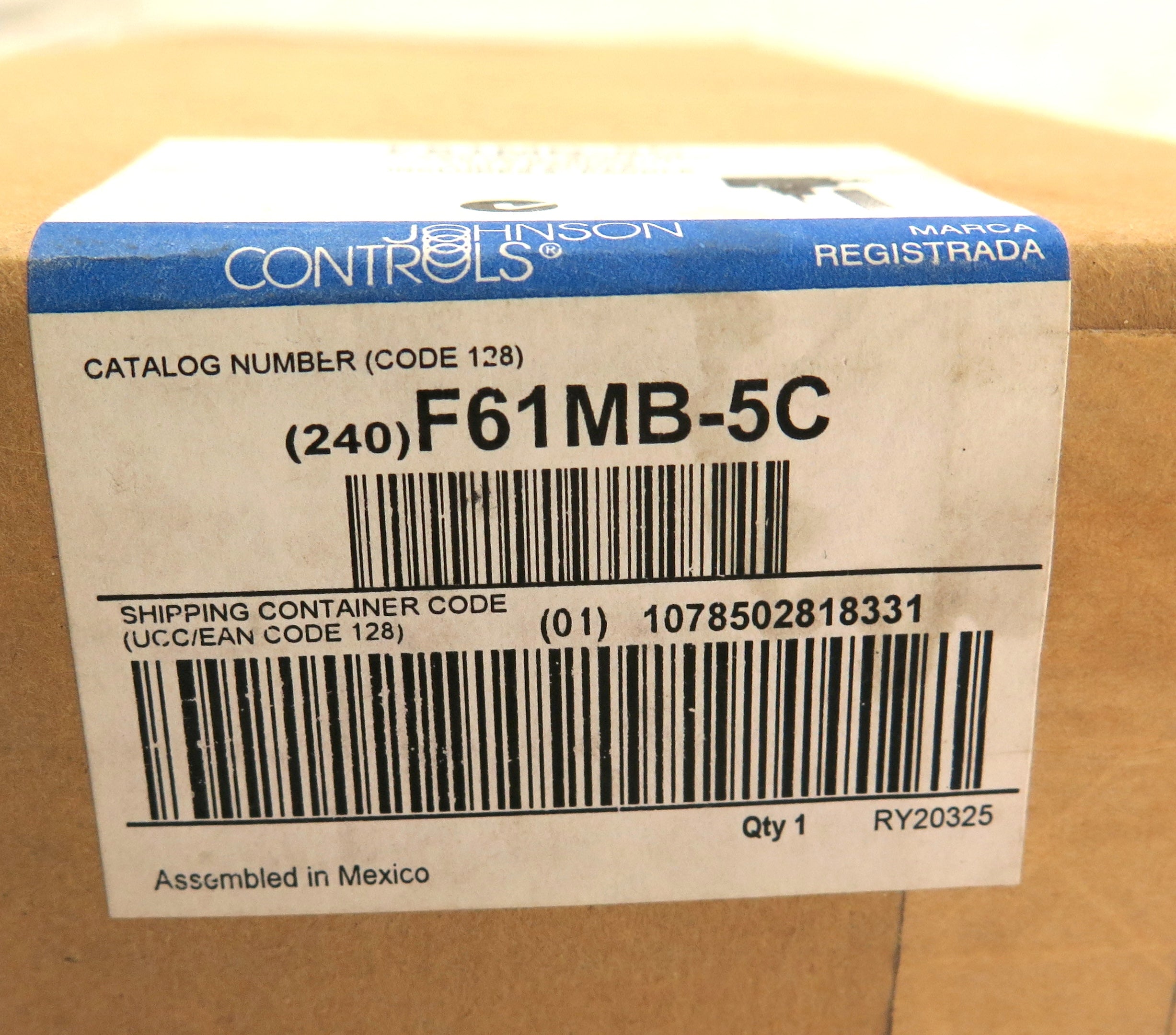 Johnson Control (240) F61MB-5C Flow Control Switch 6" Paddle FACTORY SEAL - Advance Operations