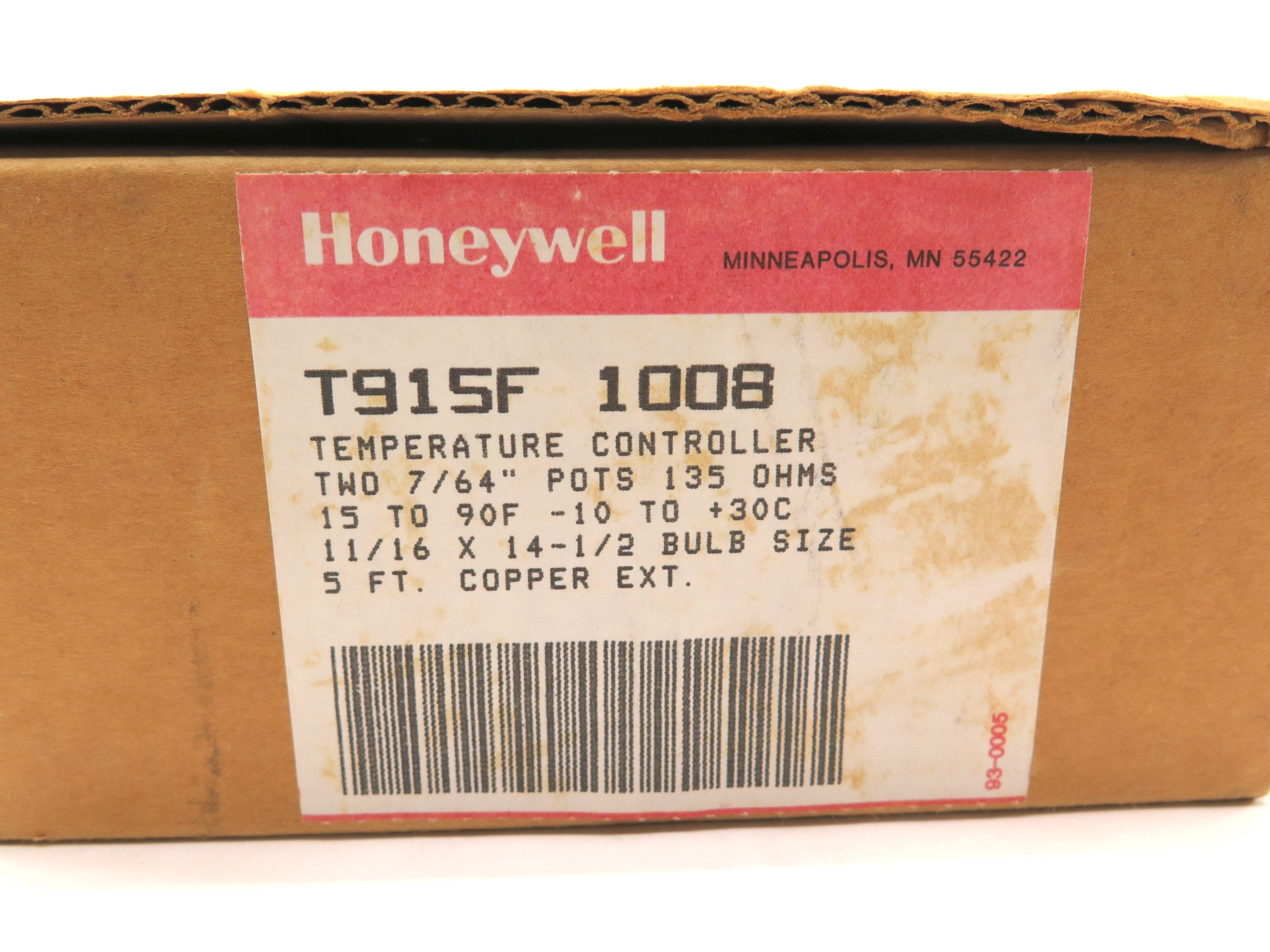 Honeywell T915F 1008 Temperature Controller -10 to +30C - Advance Operations