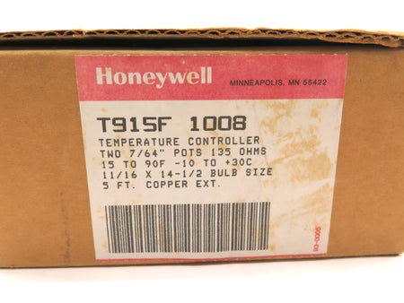 Honeywell T915F 1008 Temperature Controller -10 to +30C - Advance Operations