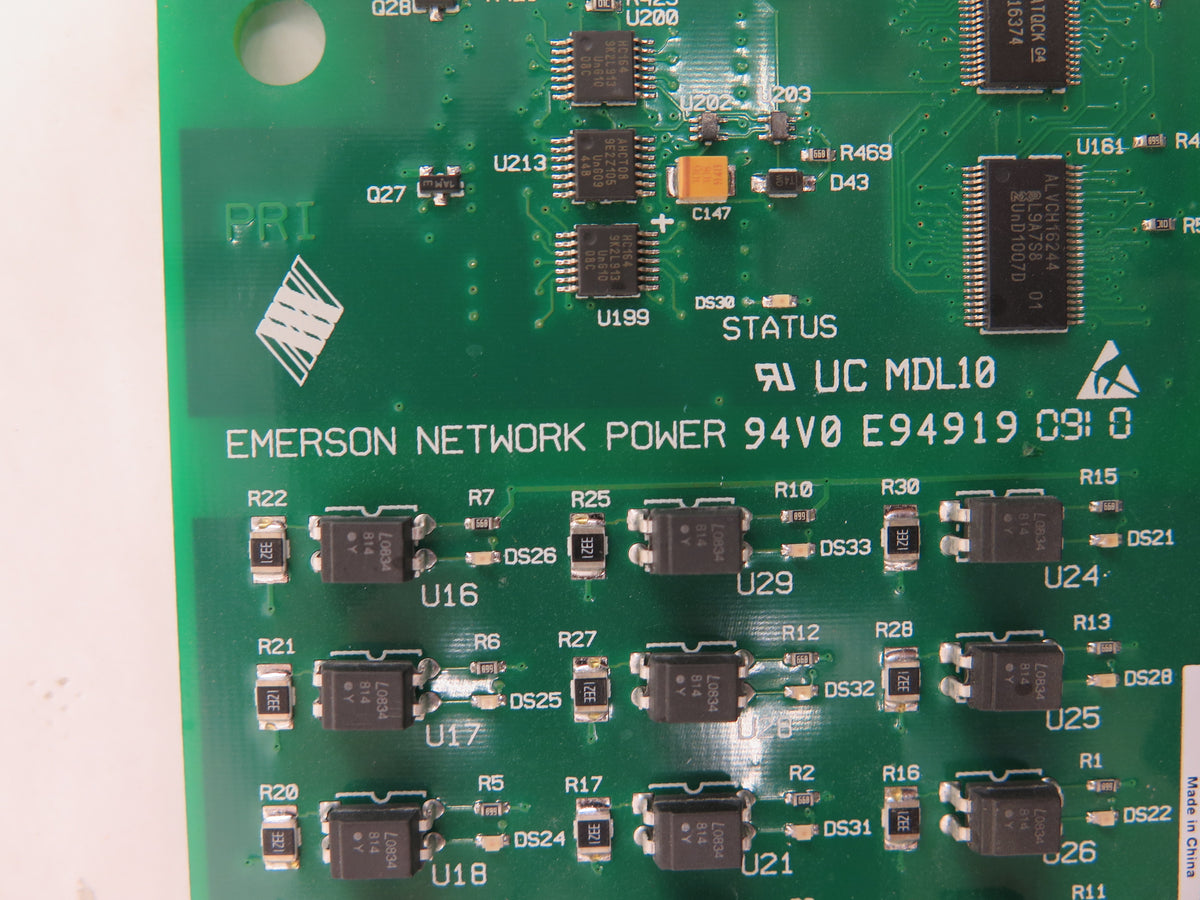 Emerson / Liebert 416761G1 Rev.34 Network Power Circuit Board - Advance Operations