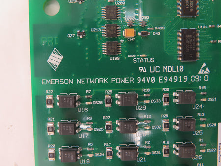Emerson / Liebert 416761G1 Rev.34 Network Power Circuit Board - Advance Operations