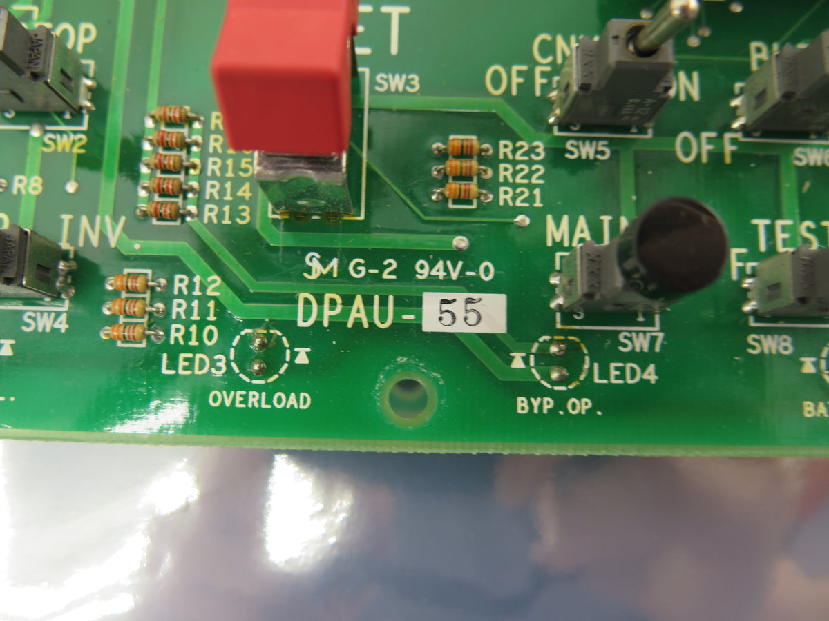 Mitsubishi DPAU-55 / KKLQ-5561A-H01 Control Board - Advance Operations