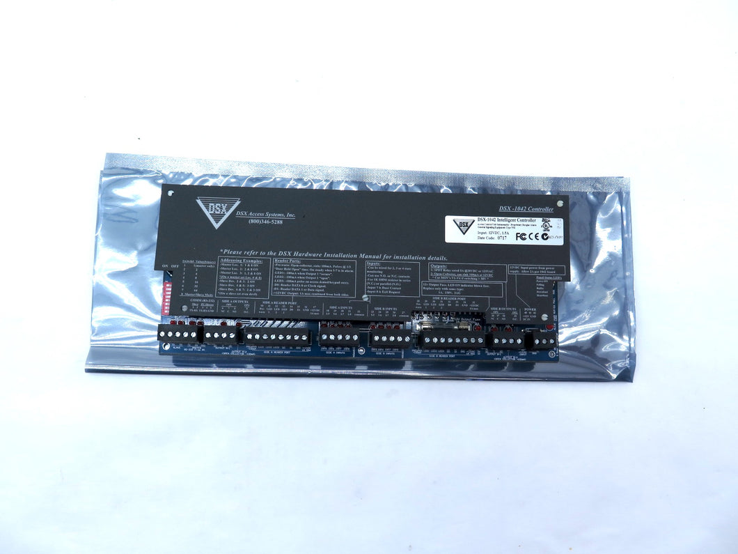 DSX Access System DSX-1042 Intelligent Door Controller - Advance Operations