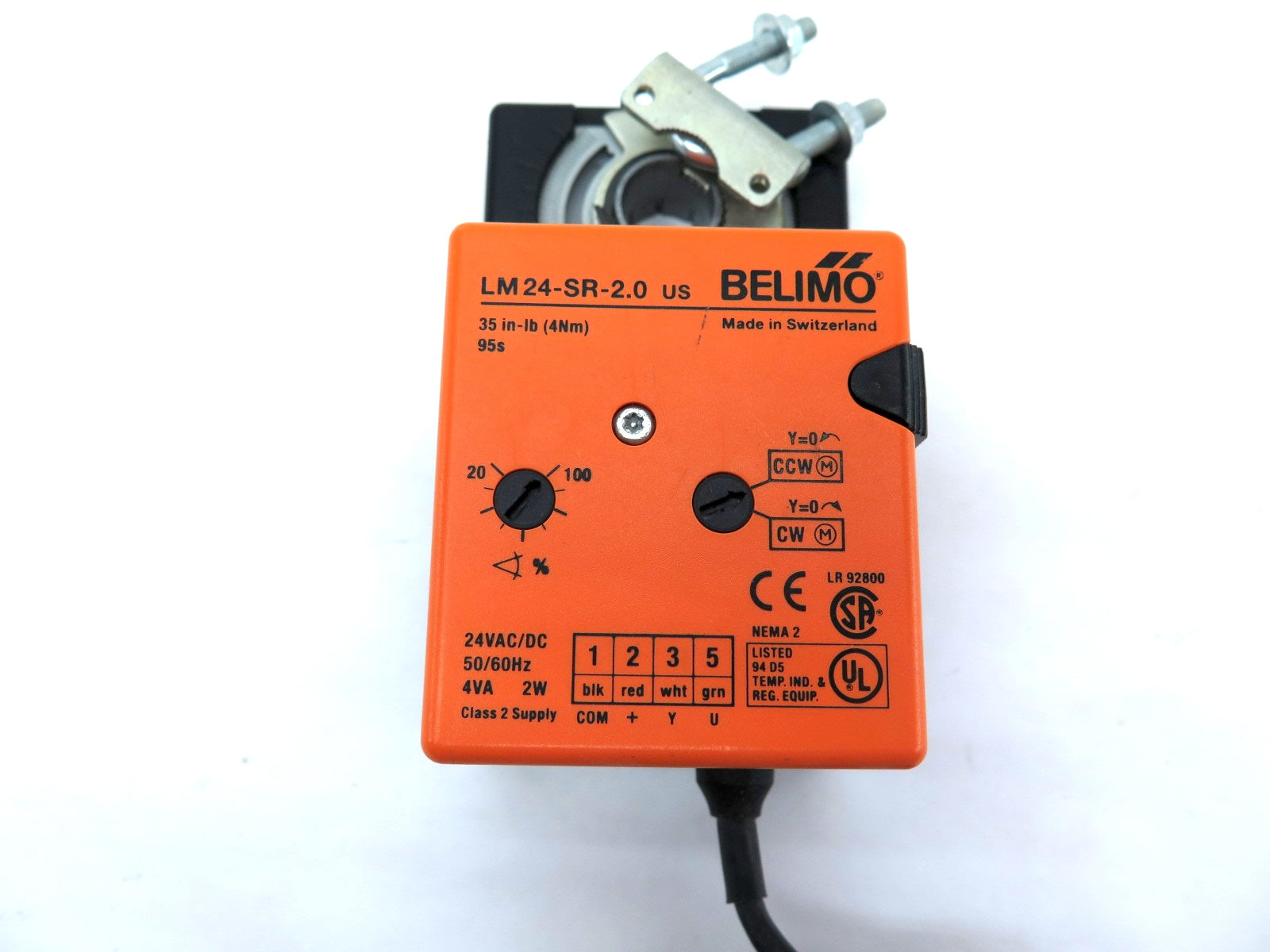 Belimo LM24-SR-2.0 / LM24SR2.0 Actuator Non-Spring Return - Advance Operations