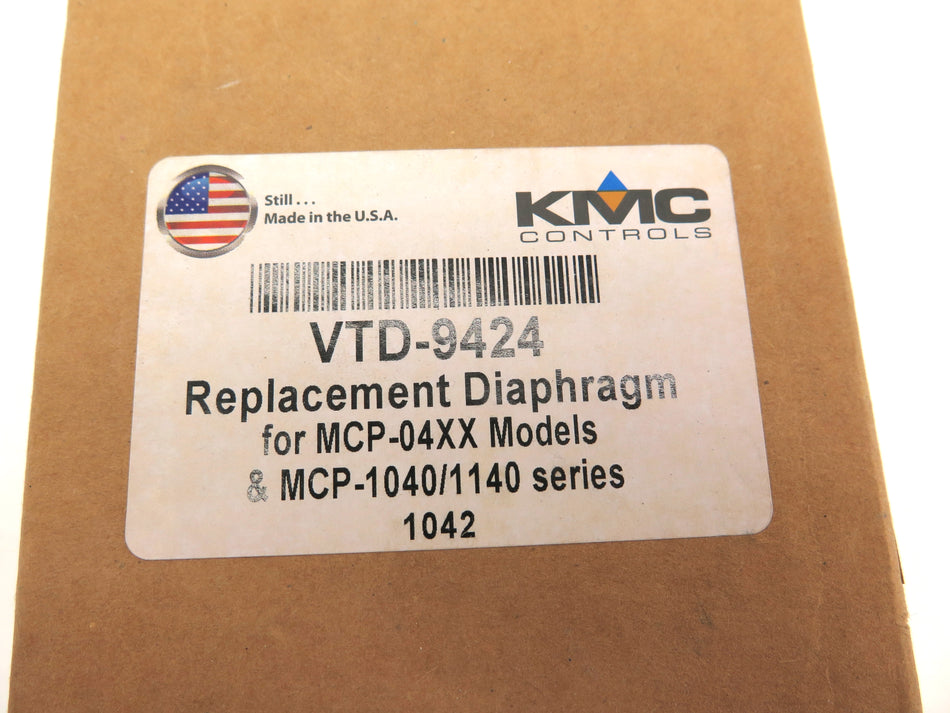 KMC Controls VTD-9424 Replacement Diaphragm 4" FACTORY SEAL - Advance Operations