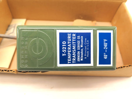 Johnson Controls T-5210-4 Temperature Transmitter - Advance Operations