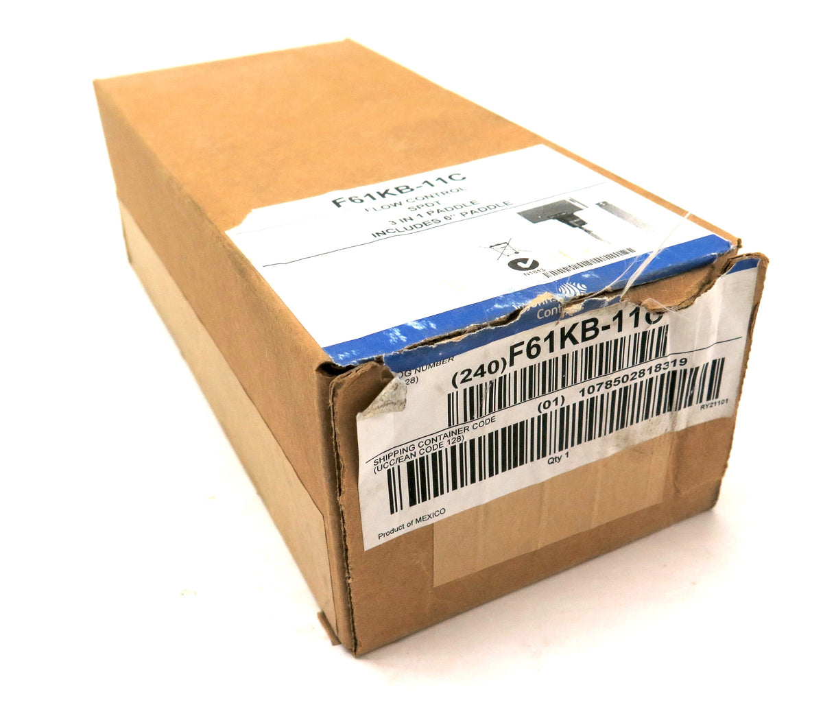 Johnson Controls F61KB-11C Water Flow Switch 3 in 1 Paddle - Advance Operations