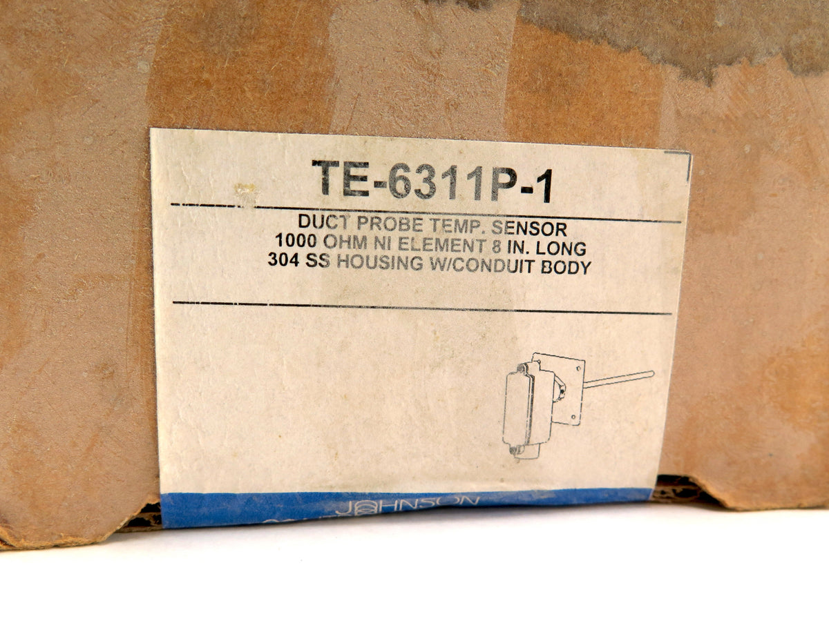 Johnson Controls TE-6311P-1 Duct Probe Temp. Sensor - Advance Operations