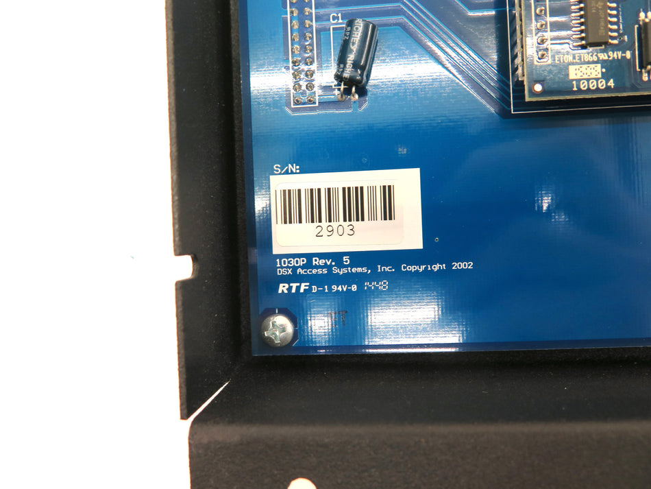 DSX 1030P Processor Module Rev.5 - Advance Operations