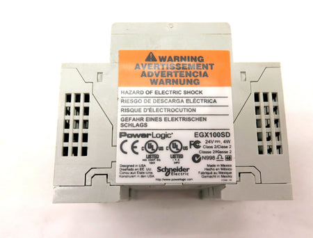 Schneider / Square D EGX100SD PowerLogic Ethernet Gateway 24Vdc - Advance Operations