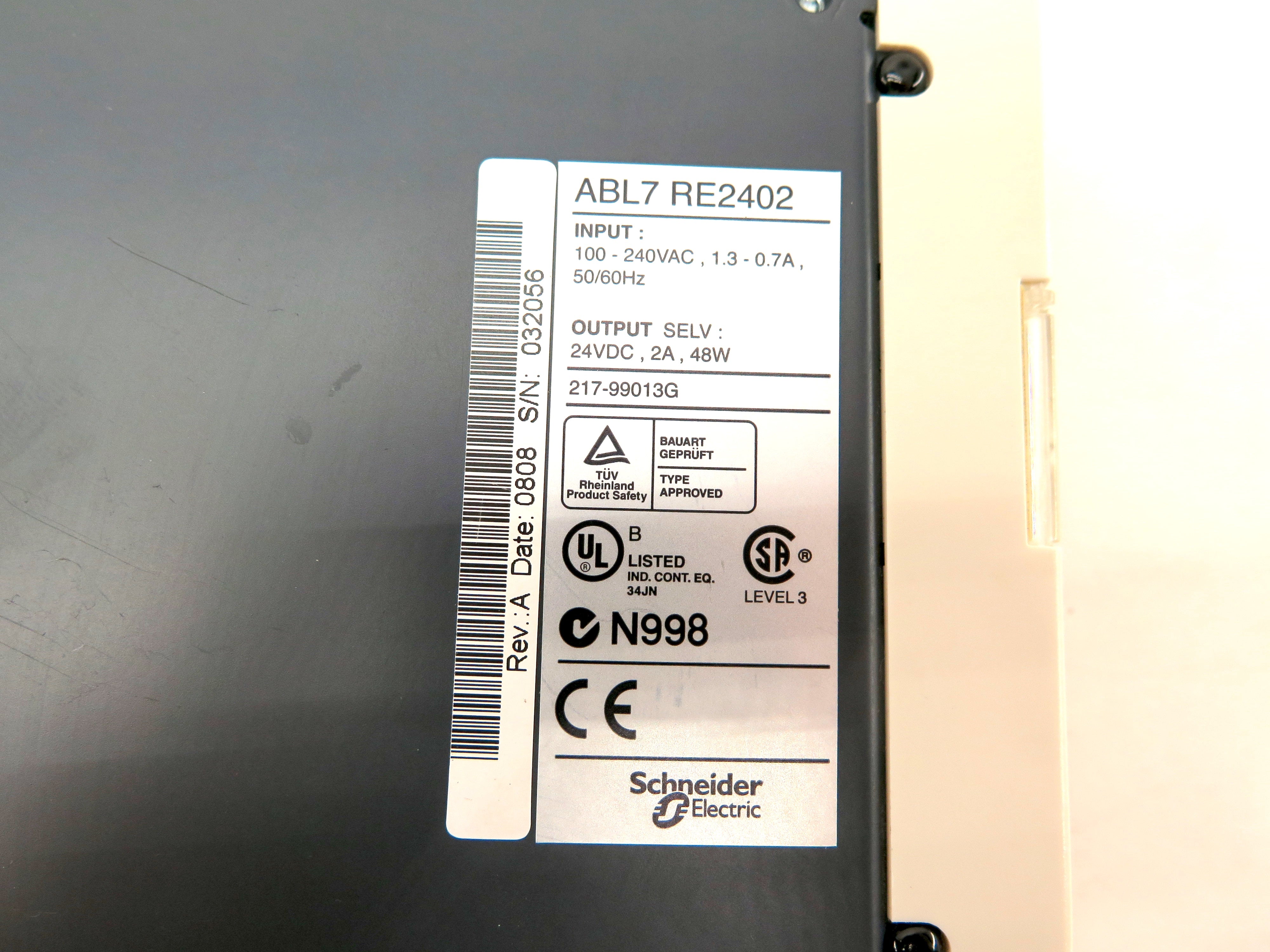 Telemecanique ABL7 RE2402 Regulated Power Supply - Advance Operations