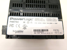 Load image into Gallery viewer, Schneider Electric PM870U PowerLogic Power Meter 115-415V &amp; PM8RDA Module - Advance Operations
