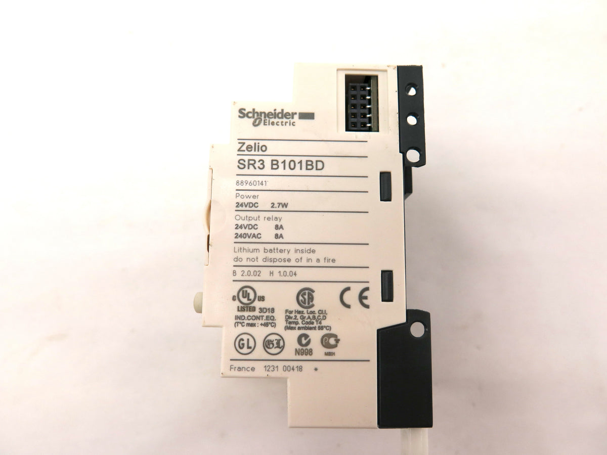 Schneider Electric SR3 B101BD Zelia Programmable Logic Controller - Advance Operations