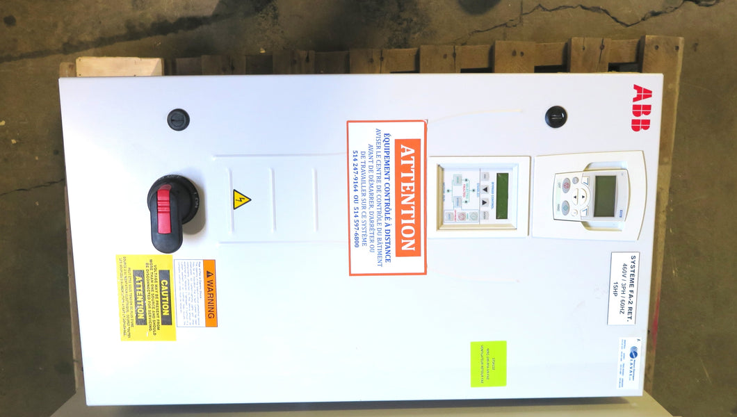 ABB ACH550-BDR-023A-4+F267 AC Drive 15HP 380-480Vac 23A - Advance Operations