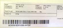 Load image into Gallery viewer, ABB ACH550-BDR-038A-4+F267 AC Drive 25HP 380-480Vac 38A - Advance Operations
