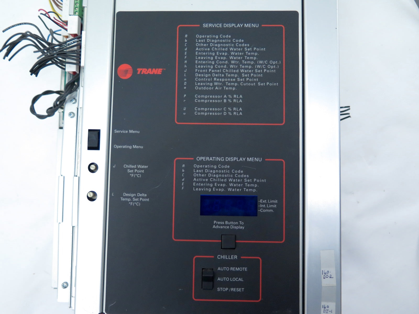 Trane X13650346-04 Rev. G Chiller Controller Module - Advance Operations