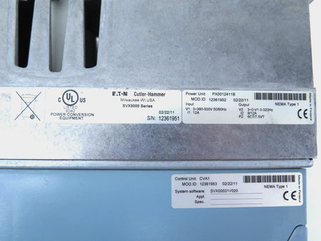 Eaton / Cutler Hammer SVX9000 SVX006A1-4A1B1 AC Drive 380-500V MINT - Advance Operations