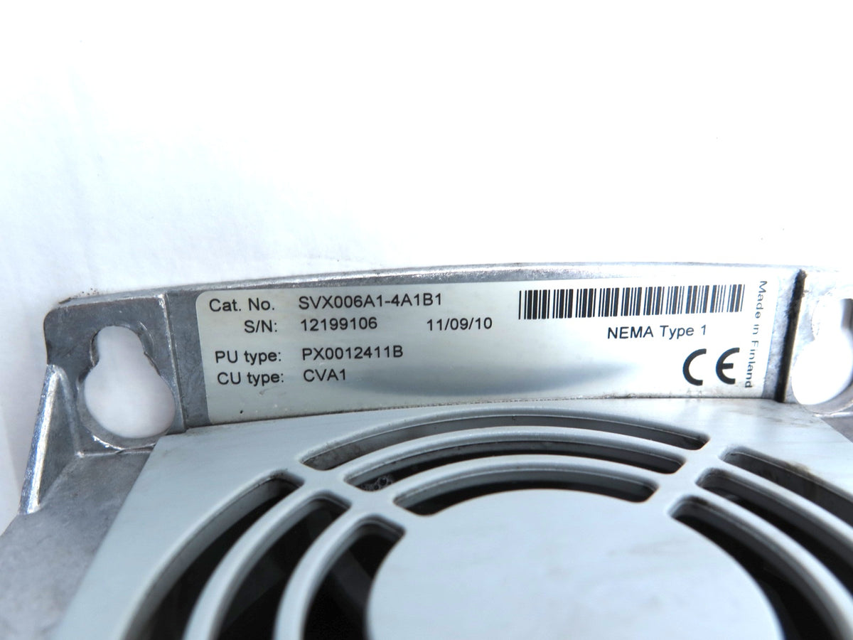 Eaton / Cutler Hammer SVX9000 SVX006A1-4A1B1 AC Drive 380-500V MINT - Advance Operations