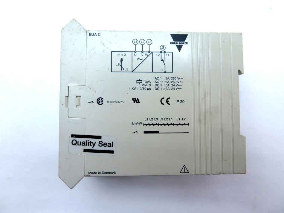 Carlo Gavazzi EUAC220 3-Phase Controller - Advance Operations