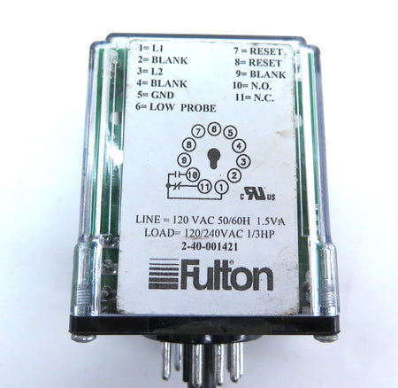 Fulton 2-40-001421 Burner Relay Control 120/24Vac 1/3HP - Advance Operations