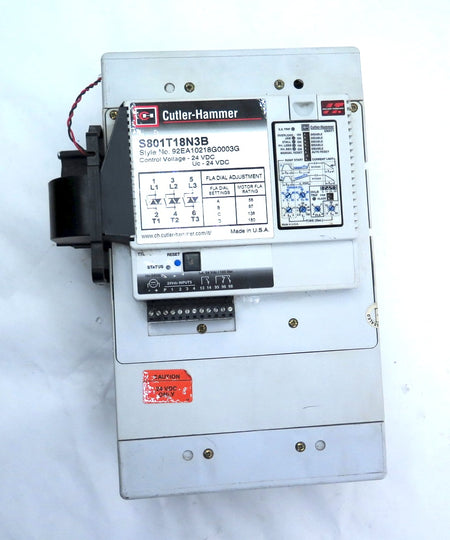 Eaton / Cutler Hammer S801T18N3B Soft Starter 150HP 180A 600V 3Ph Max - Advance Operations