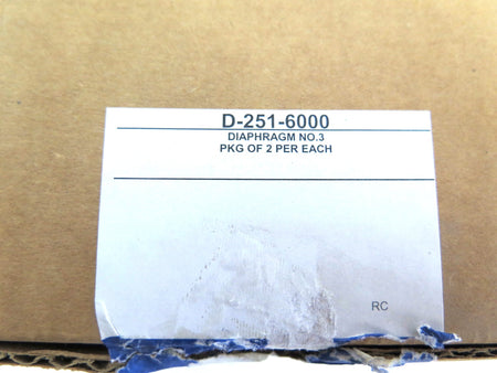 Johnson Controls D-251-6000 Diaphragm - Advance Operations