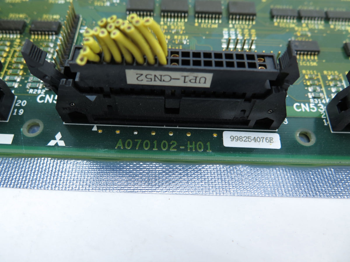 Mitsubishi A070102-H01 Control Board - Advance Operations
