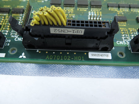 Mitsubishi A070102-H01 Control Board - Advance Operations