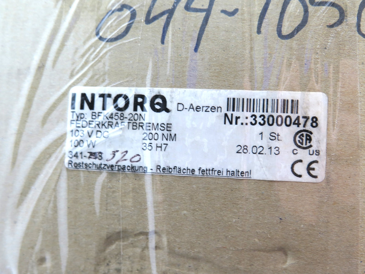 Street / Intorq BFK458-20N Brake Assembly 200Nm 35mm Bore - Advance Operations